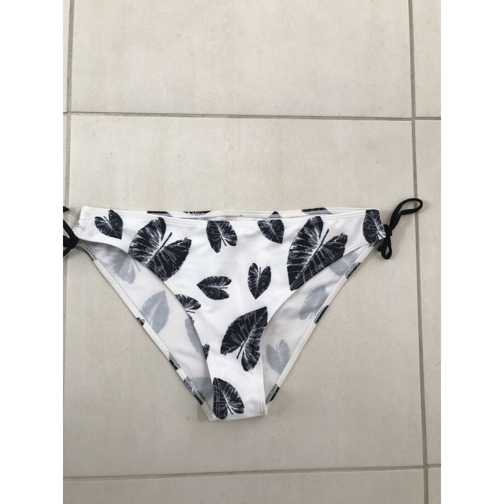 Rose Gal Plus Multicolor Floral String Bikini Bottom Swimwear